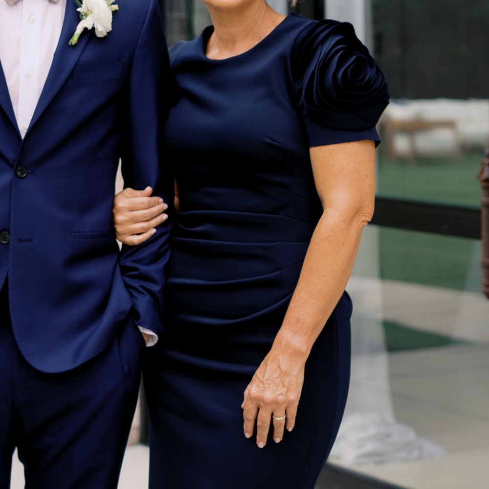 Women’s Navy Formal Dress - Picture 7 of 11